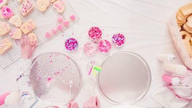 Şekerli Kurabiye Pişirme