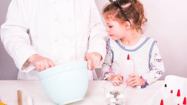 Royal Icing karıştırma