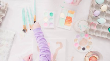 Çocuklar sanat projesi