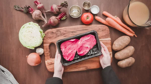 Sığır eti Dilimleme