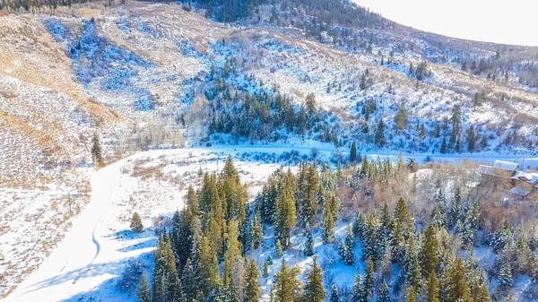 Vintern berg — Stockfoto