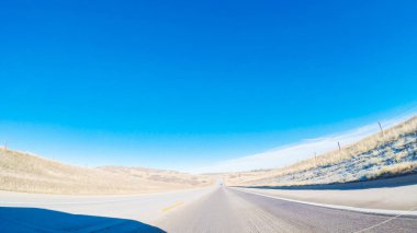 Kırsal alanda sürüş