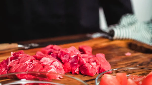 Cortar carne de res —  Fotos de Stock