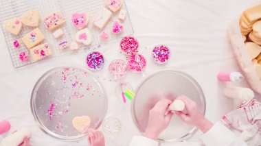 Şekerli Kurabiye Pişirme