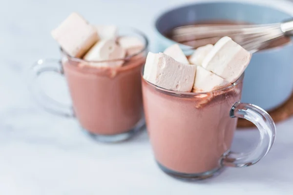 Warme chocolademelk — Stockfoto