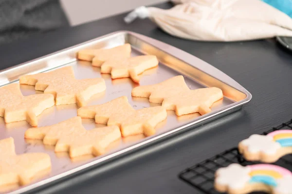 Sugar cookies with royal icing — Stock Photo, Image