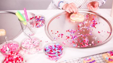 Şekerli Kurabiye Pişirme