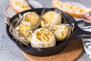 kavrulmuş sarımsak