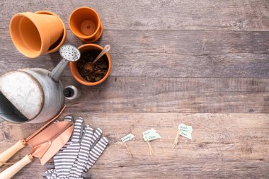 küçük Bahçe aletleri