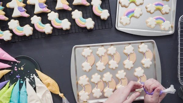 Unicorn cookies — Stock Photo, Image