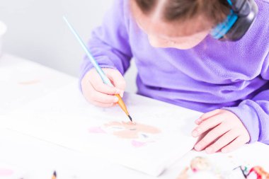 Çocuklar sanat projesi