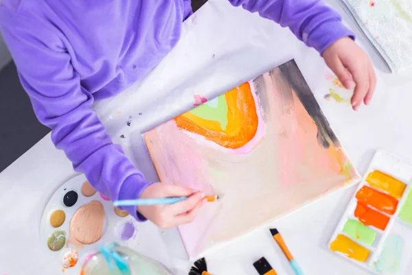 Progetto di arte per bambini — Foto Stock