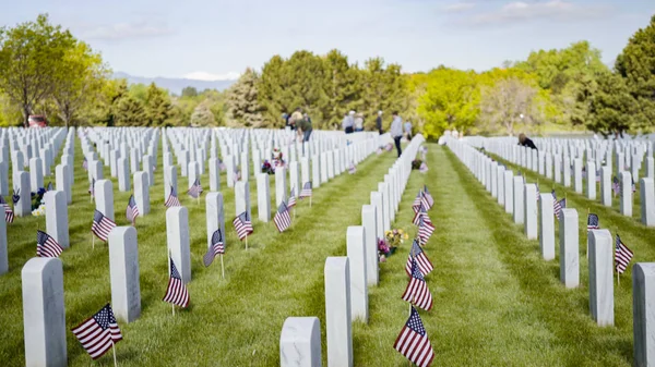 Amerikaanse nationale begraafplaats — Stockfoto