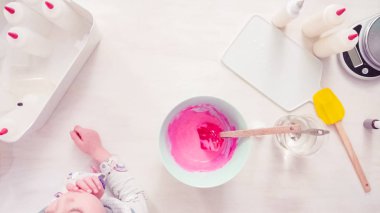 Royal Icing karıştırma
