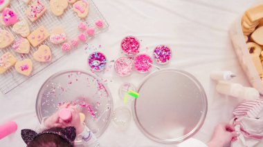 Şekerli Kurabiye Pişirme