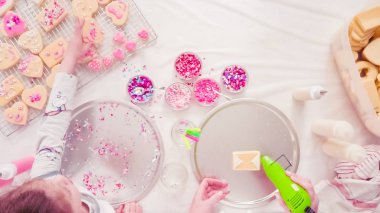 Şekerli Kurabiye Pişirme