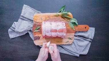 Kemiksiz domuz rostosu