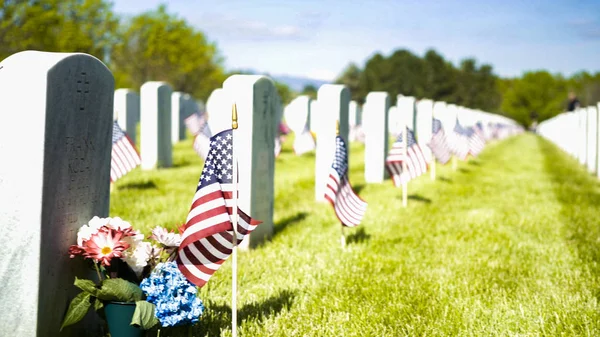 Egyesült Államok nemzeti temető — Stock Fotó
