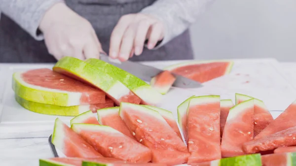 Rote Wassermelone — Stockfoto