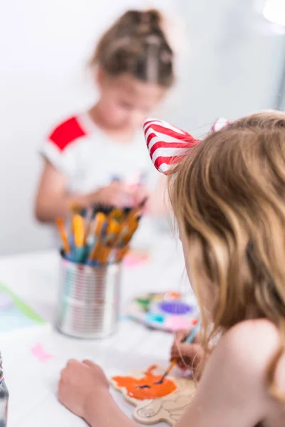 4 juli-kinderen kunst — Stockfoto