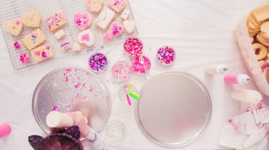 Şekerli Kurabiye Pişirme