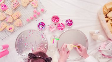 Şekerli Kurabiye Pişirme