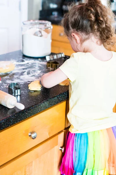 Plätzchen backen — Stockfoto