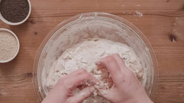 Baking challah — Stock Photo, Image