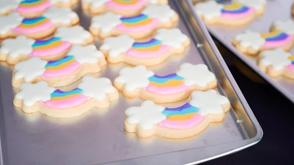 Galletas de azúcar unicornio — Foto de Stock