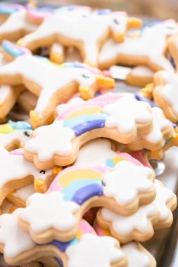 Unicorn şeker kurabiyeleri