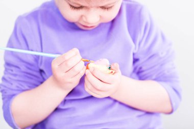 Çocuklar sanat projesi