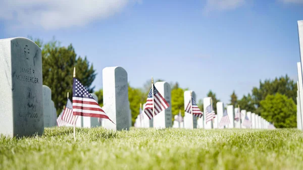 Cimitero Nazionale degli Stati Uniti — Foto Stock