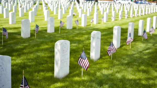 Národní hřbitov Spojených států amerických — Stock fotografie