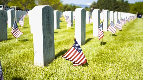 Национальное кладбище США — стоковое фото