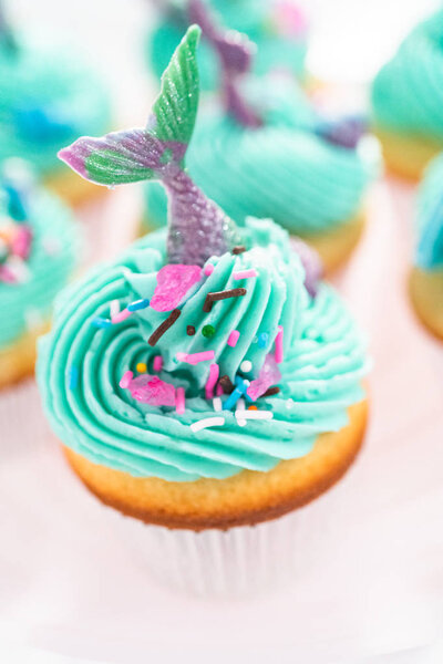 Mermaid cupcakes