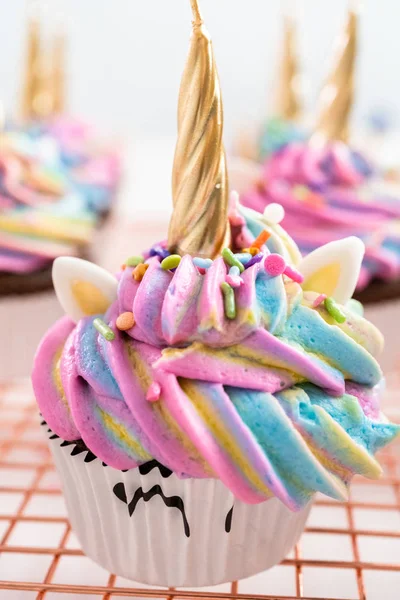 Cupcakes licorne — Photo