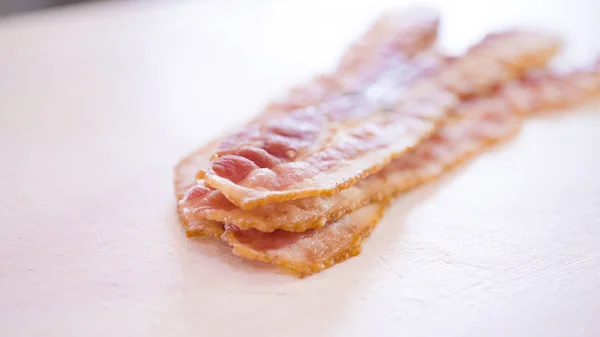 Strisce di pancetta — Foto Stock