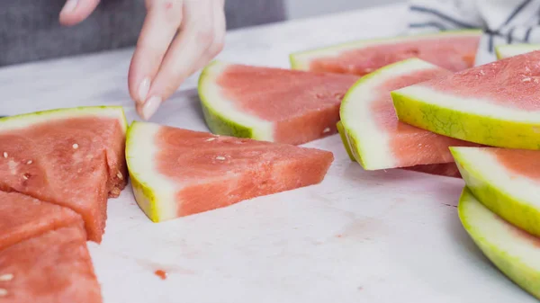 Rote Wassermelone — Stockfoto