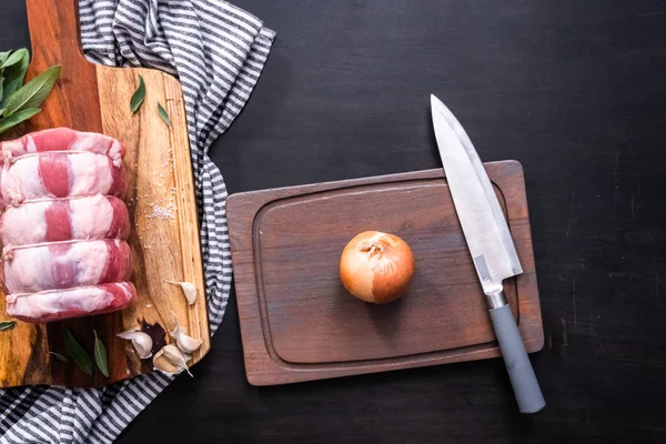 Benfria fläsk grillat — Stockfoto