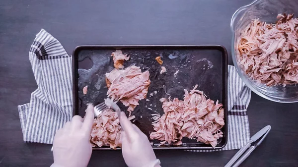 돼지고기 구이 어깨 — 스톡 사진