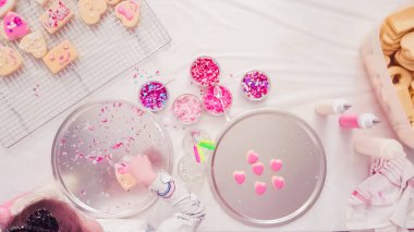 Şekerli Kurabiye Pişirme