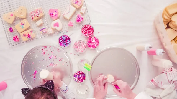 Şekerli Kurabiye Pişirme