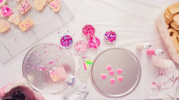 Şekerli Kurabiye Pişirme