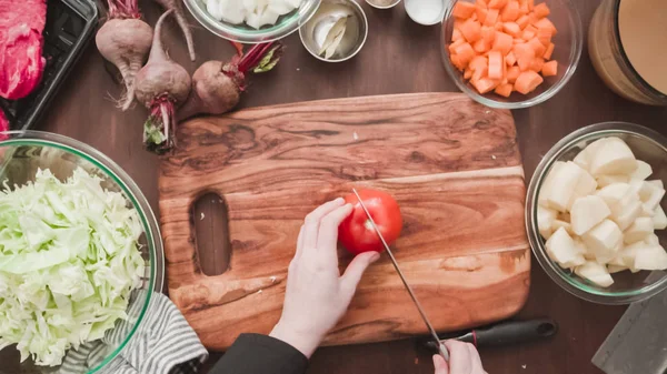 Tomate rojo — Foto de Stock