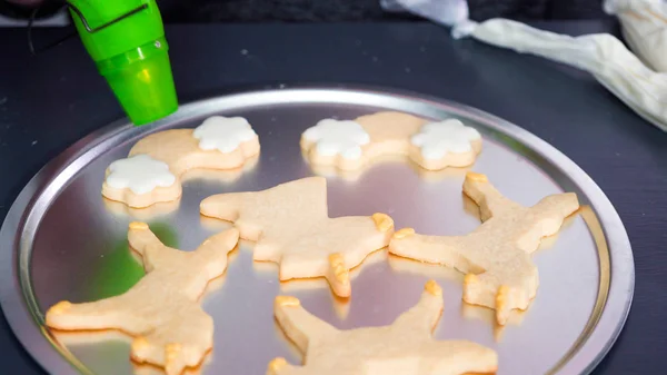 Decoração de biscoitos de açúcar — Fotografia de Stock