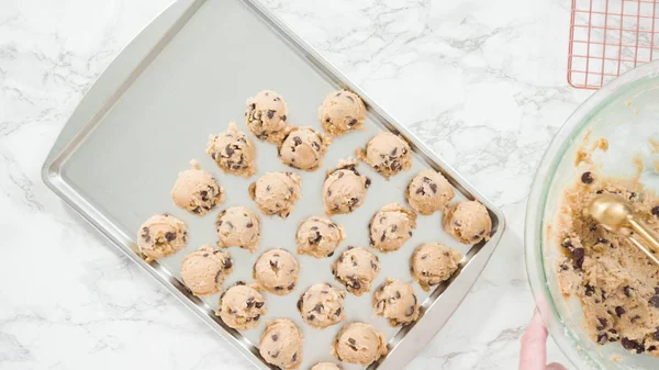 Plätzchen backen — Stockfoto