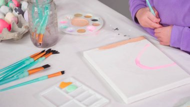 Çocuklar sanat projesi