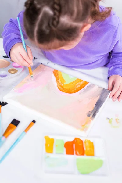 Progetto di arte per bambini — Foto Stock