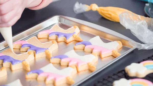 Unicorn cookies — Stock Photo, Image