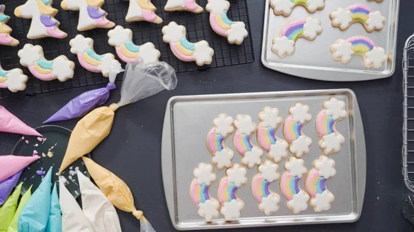 Unicorn cookies — Stock Photo, Image